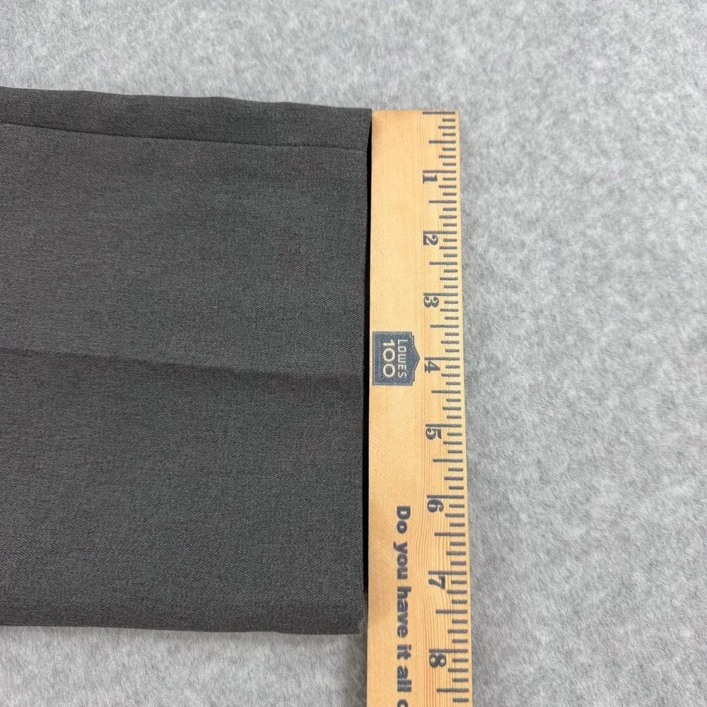 Van Heusen Traveler Dress Pants Mens 32x29 Gray Slim Premium Non Iron NEW $60